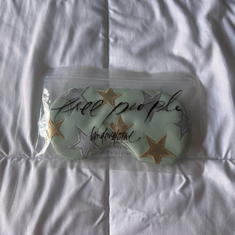Free People x Understated Leather Starry Eyed Travel Eye Mask